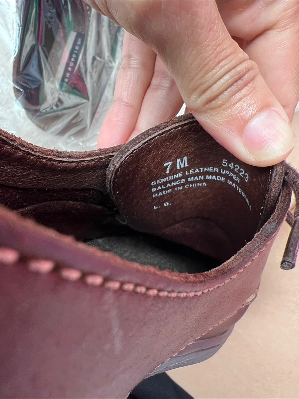 Hush Puppies Brown Genuine Leather Lace-Up Casual Oxford Shoes